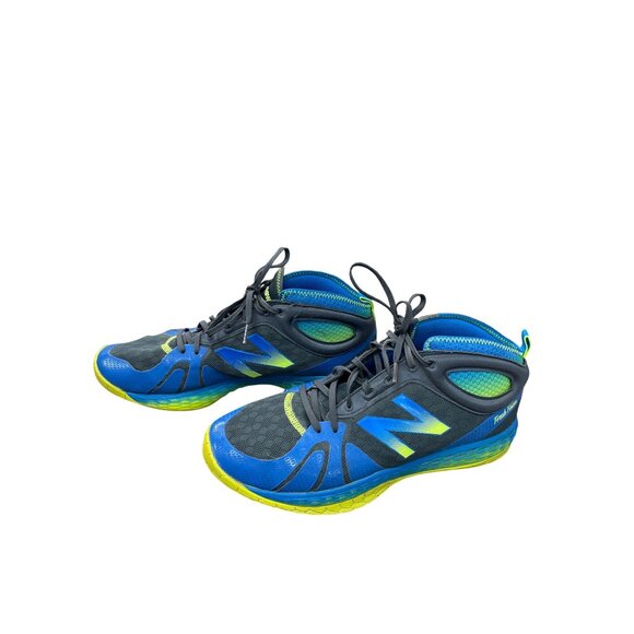 New Balance Fresh Foam 80 Mens blue green running shoes sneaks size 14D SKU 9101 - Picture 3 of 11